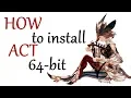 FF XIV HOW to install ACT 64 bit - addon guide