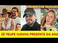 Download Lagu ZÉUFELIPE MOSTRA O PRESENTE QUE ANA CASTELA DEU😱