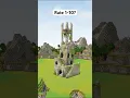 Minecraft ruined tower tutorial