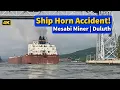 Download Lagu ⚓️ Ship Horn Accident Erupts in Duluth!