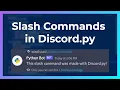 Updated How to Make Slash Commands in Discord py