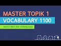 Download Lagu [SUB] Mastering TOPIK 1 Vocabulary 1100 | Korean Vocabulary for Beginners