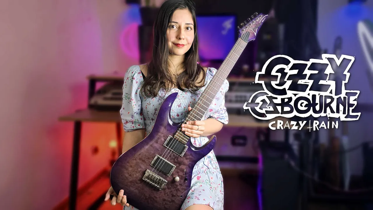Ozzy Osbourne - Crazy Train | Guitar Cover by Juliana Wilson Ozzy Osbourne - Crazy Train | Guitar Cover by Juliana Wilson