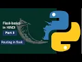 Flask-Basics Part 3 routing in flask flask in HIndi