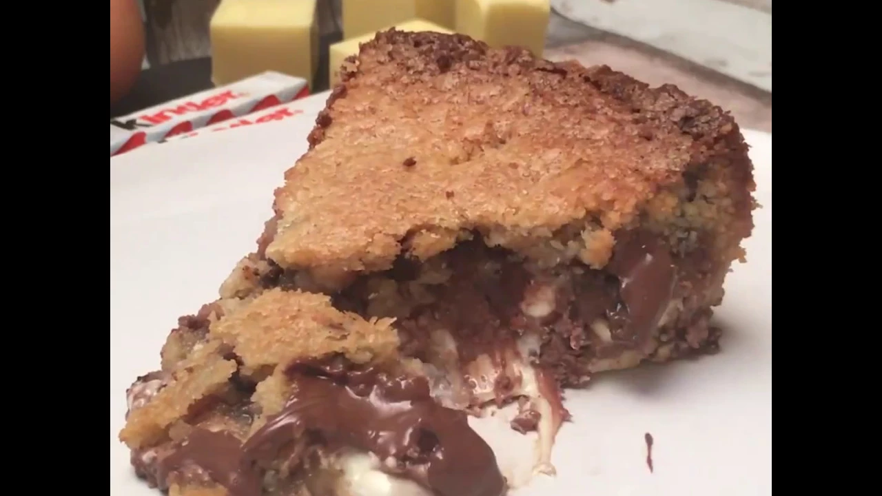 COMO FAZER TORTA DE COOKIES RECEITA RÁPIDA