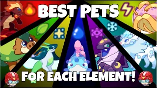 The Top 3 Best Pets For Each Element Excluding Mythical Epics Prodigy Math Game