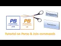 PowerBasic Snippets - Tutorial on Join and Parse commands for String handling