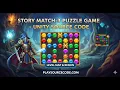 Story Match-3 Puzzle Game - Unity Source Code Level Map Reskin at Playsourcecode com