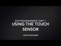 EV3 Programming - Using the Touch Sensor