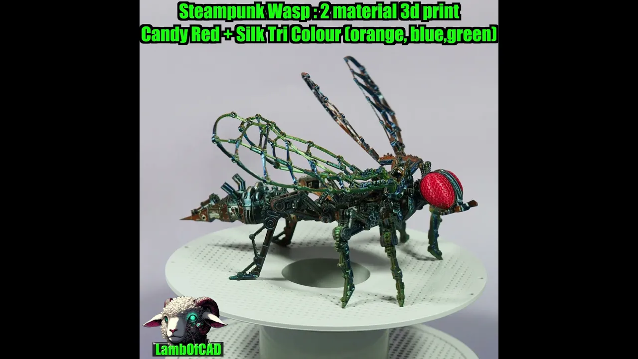 Steampunk Wasp, Articulated video thumbnail