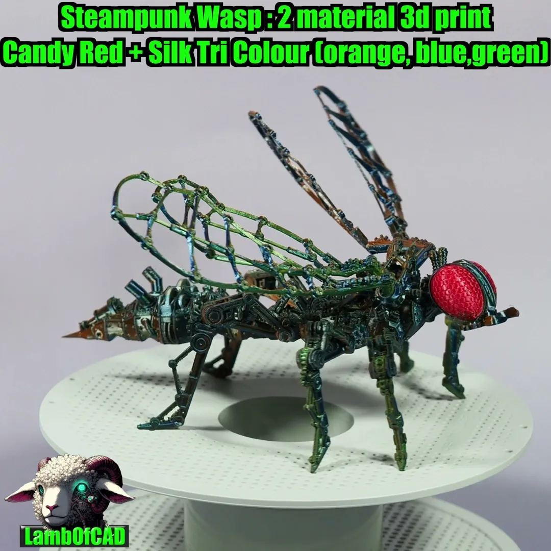 Steampunk Wasp, Articulated