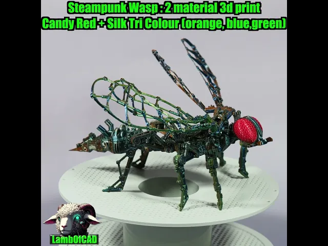 Steampunk Wasp, Articulated video thumbnail
