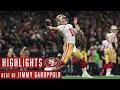 Jimmy Garoppolo s Best Plays from 2019