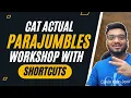 CAT Parajumble Tricks Get 100 accuracy in actual CAT Parajumble questions with THESE Proven Tricks