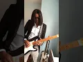 How to play the guitar solo to Janelle Monae's "Prime Time" using a Fender Stratocaster.