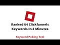 The Ultimate Keyword Tool For Easy SEO Rankings - No Investment Needed