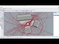 001 - quelea agent flow through a public space