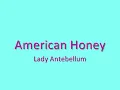 American Honey lyrics