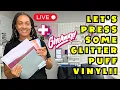 Download Lagu THE PERFECT PUFF! | New Siser Glitter Puff Vinyl - Let's Press It!