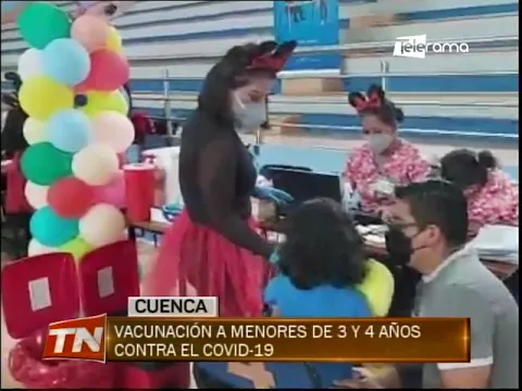 Vacunación a menores de 3 a 4 años contra el Covid-19