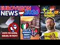 Download Lagu 🚨 Vote to expel Israel in November! | 🇮🇹 \u0026 🇳🇴 might withdraw! | Eurovision News 2026 🗞️