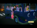 Wheels on the Bus Halloween Song | Wheels on the Bus Song for Kids | Halloween Special | KiddiesTV