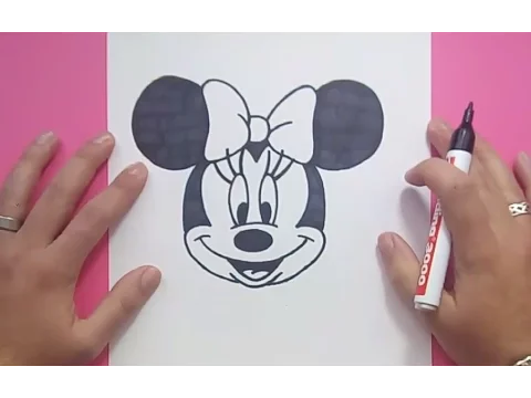 Download MP3 Como dibujar a Minnie paso a paso 2 - Disney | How to draw Minnie 2 - Disney