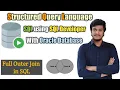 21 How to write Query for Full Outer Join in SQL l FULL OUTER JOIN l SQL l SQL Developer