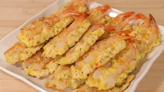 명절 밥상 이거 빠지면 왠지 허전합니다! 한번 맛보면 바로 따라 만들게 되는 새우전❗너무 맛있다고 온 동네에 소문났습니다