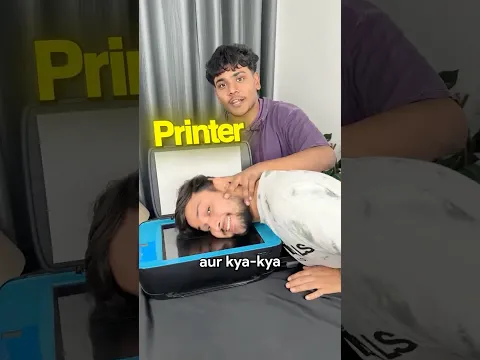 I Tried Printing my Face on a Printer