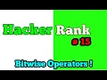 HackerRank 15 - Bitwise operators in C HINDI Best Explanation on YT