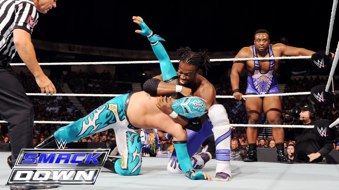 The Lucha Dragons vs. Kofi Kingston & Big E of The New Day: SmackDown, July 16, 2015