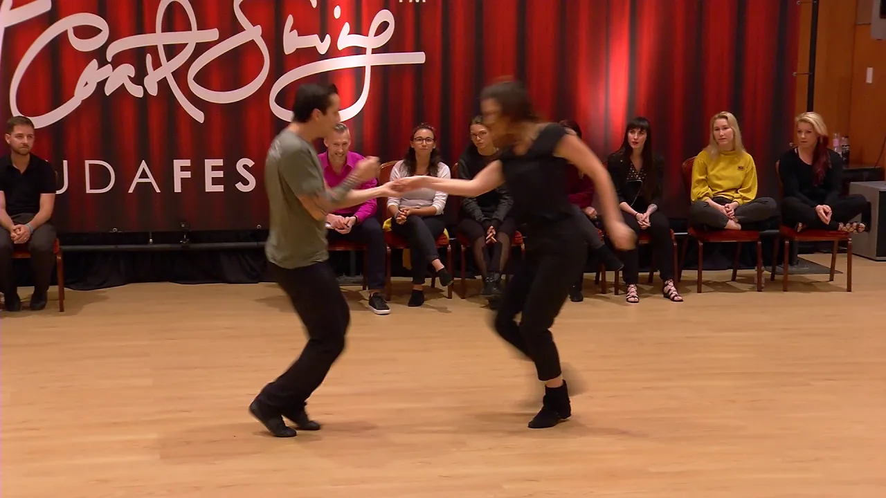 Hugo Miguez & Virginie Grondin - Invitational Jack&Jill - Budafest 2019