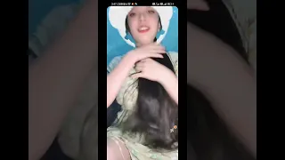 bigo shelly pakai daster goyangan nya enak banget