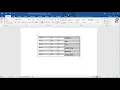 How to automatically adjust table columns to fit text in Word