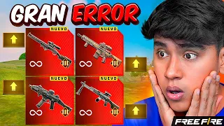 GARENA cometió un GRAN ERROR con estas NUEVAS ARMAS 😱