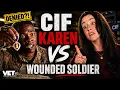 CIF KAREN REFUSES Purple Heart Soldier Veterantv com