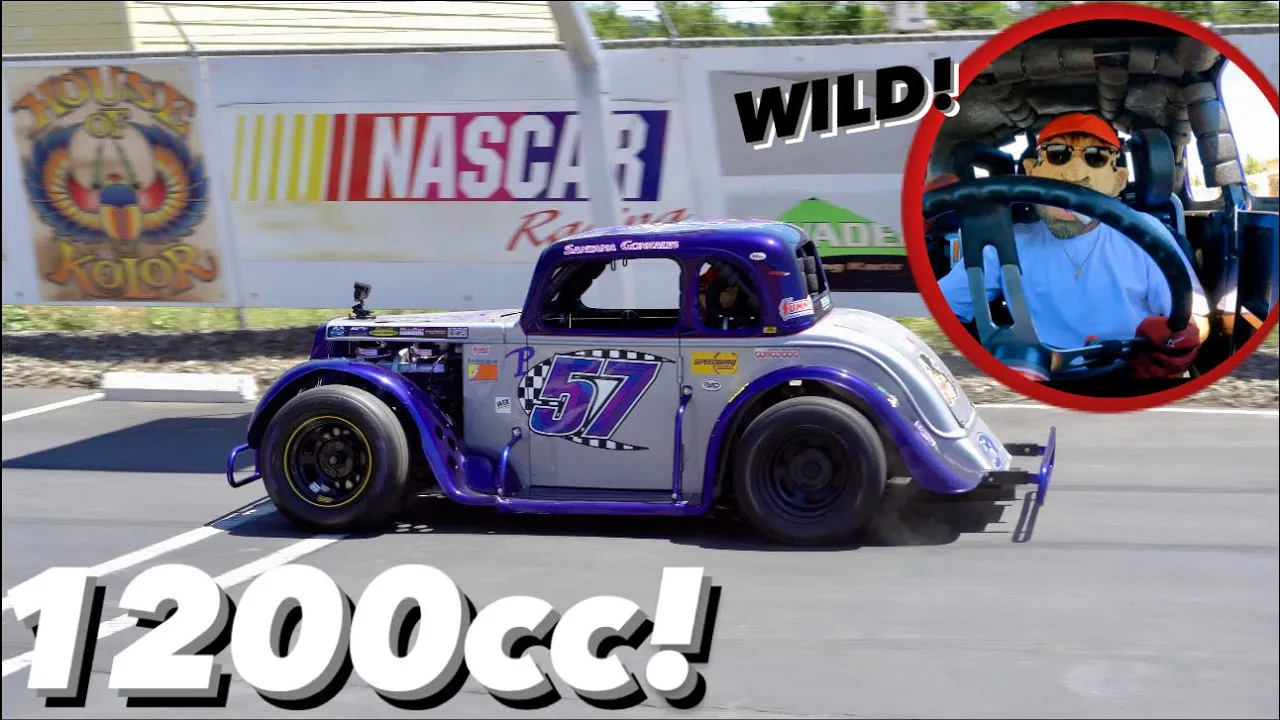 DRIFTING A 1934 FORD LEGEND WITH A 1200cc MOTOR!!! | 70mph SHIFTER CARTS!