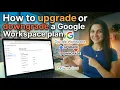 How to upgrade or downgrade a Google Workspace plan