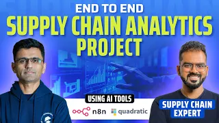 Data Analysis using AI Tools Quadratic N8N Supply Chain