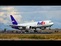 FedEx 767 landing at El Paso Intl Airport July 27 2022