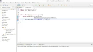 Basic Java - Hello World and Colors