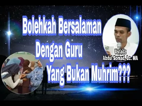 Download MP3 Bersalaman dengan guru yang bukan muhrim