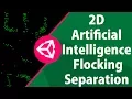Unity 2D AI Flocking Separation