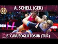 Lagu Anna Schell (GER) vs Buse Cavusoglu Tosun (TUR) - Final // European Championships 2022