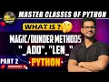 Mastering Python OOP Methods Explained with Examples PART 2 by Prasanna Sir
