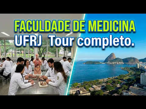Vídeo: tour pela Faculdade de Medicina da UFRJ, do laboratório de anatomia ao hospital universitário