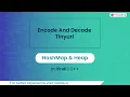 Encode and Decode TinyURL Using HashMap Heap in C 49