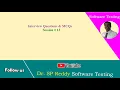 When to stop Testing - Interview Questions