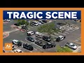 Police Woman dead man critical after shooting near Peoria Safeway
